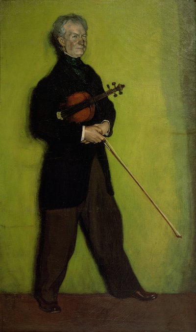 Portrait of the Violinist Larrapide, 1910 by Ignacio Zuloaga y Zabaleta